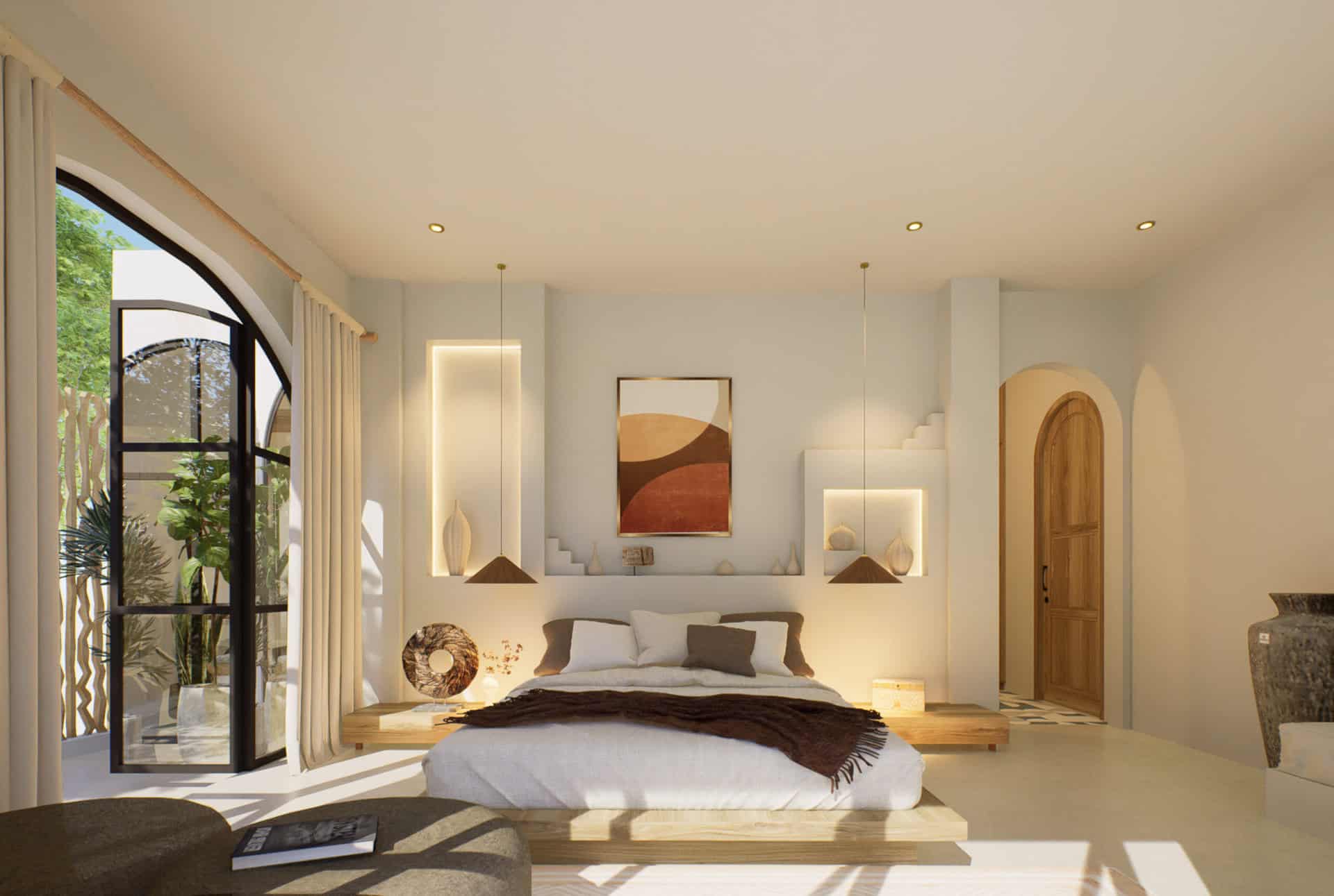 villa b bedroom 2 view a