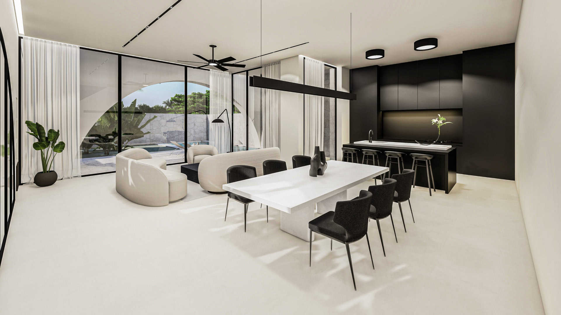 modern style 4 bedrooms villas in uluwatu for sale leasehold be 1148 (1)