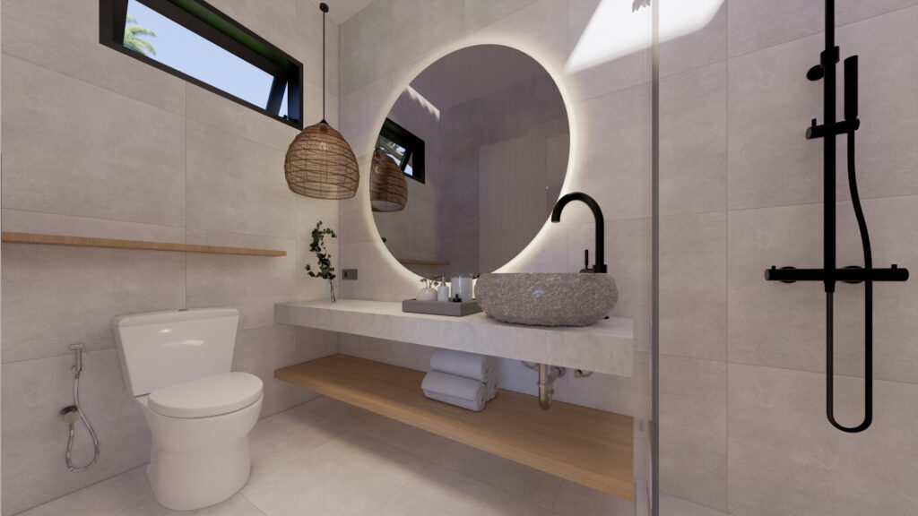 r17. master bathroom