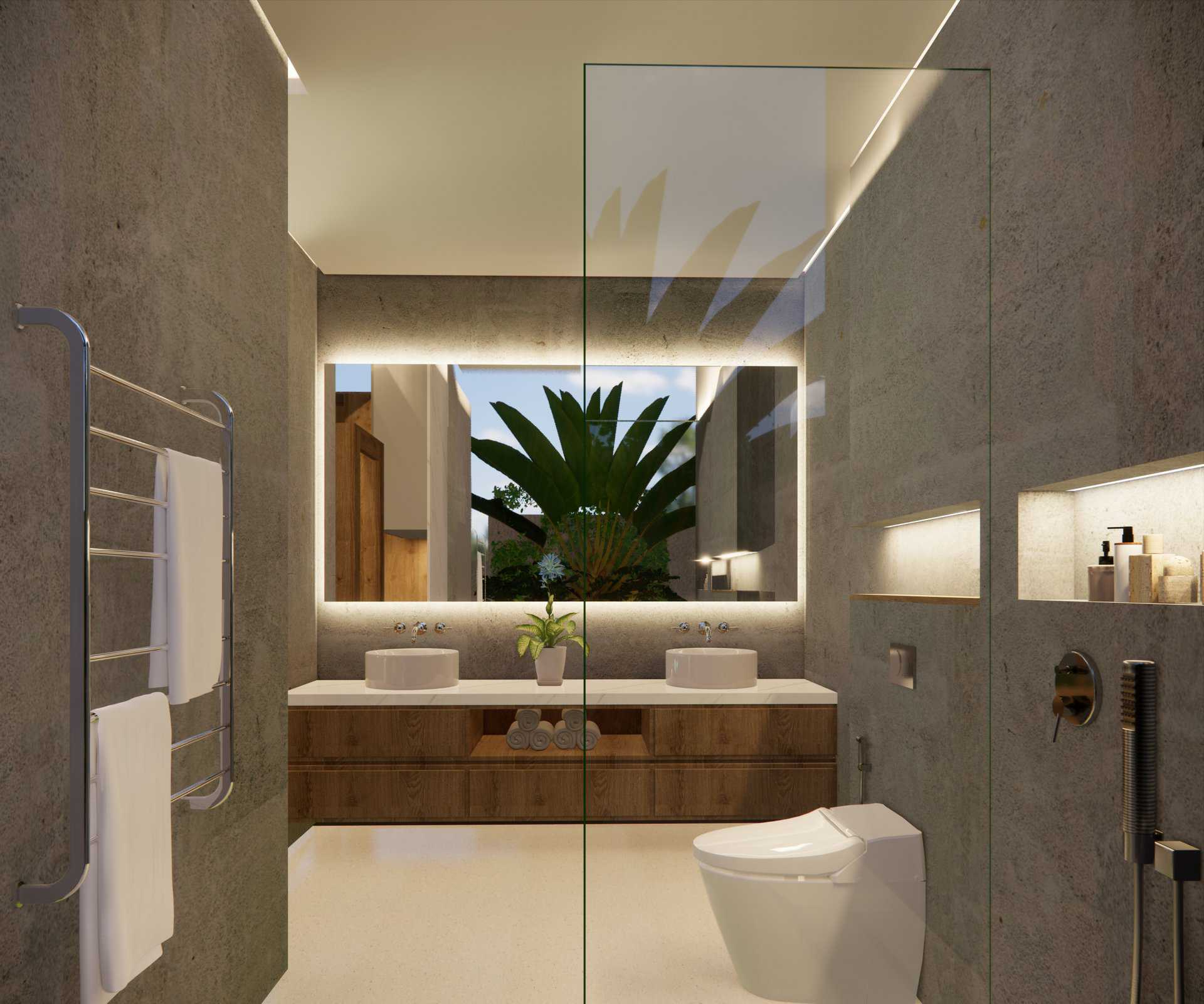 modern tropical 5 bedroom villa for sale leasehold in canggu be 1199 (18)