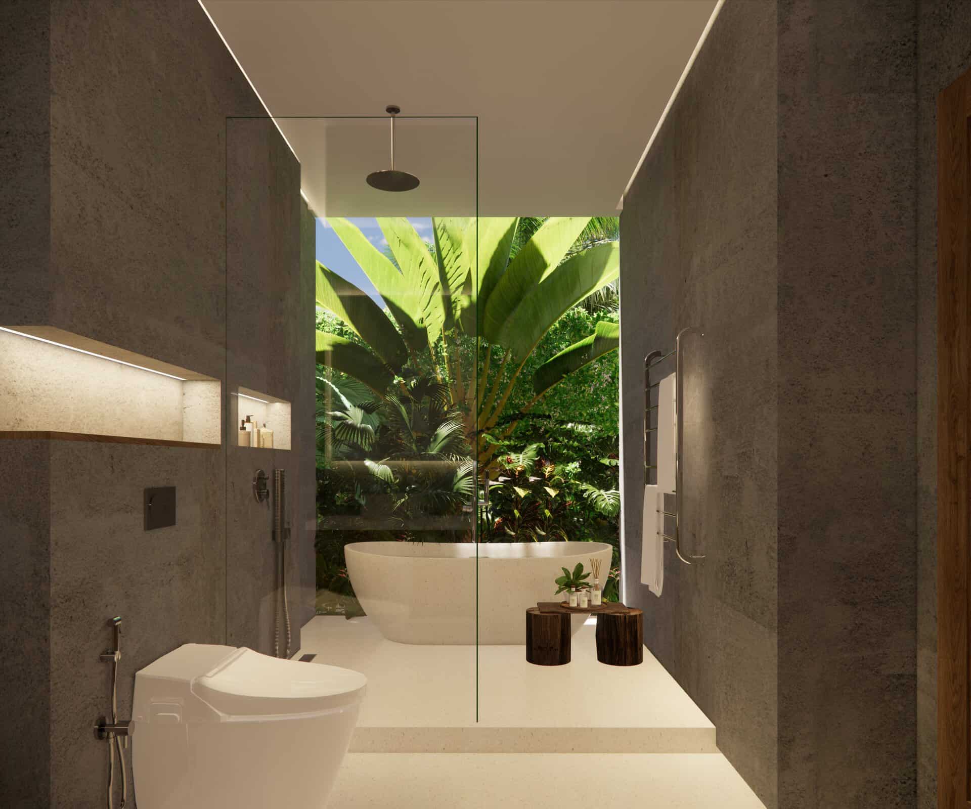 modern tropical 5 bedroom villa for sale leasehold in canggu be 1199 (19)