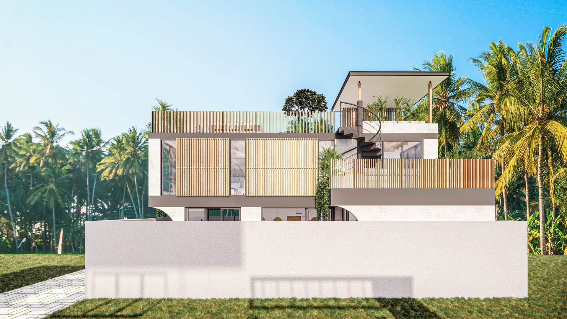 ocean view 3 bedroom villa for sale leasehold in melasti be 1195 (2)